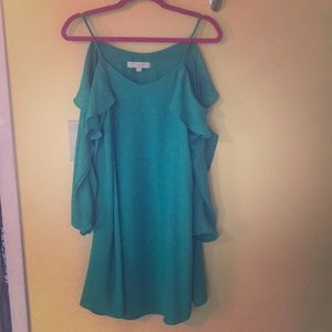 Ann Taylor Loft Cold Shoulder Dress